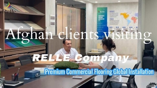 Atghan clients visiting RELLE Company