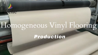 Homogeneous Vinyl Flooring Production