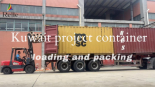 Kuwait proiect container loading and packing