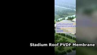 PVDF Membrane Outdoor Stadium Roof Solution