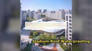 Stadium Roof Waterproof PTFE Membrane